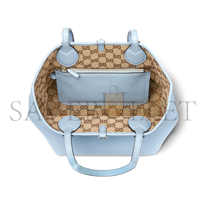 GUCCI GUCCI TOTISSIMA SMALL REVERSIBLE TOTE BAG 839124 (21*18.5*16cm) GUCCI GUCCI TOTISSIMA SMALL REVERSIBLE TOTE BAG 839124 (21*18.5*16cm)